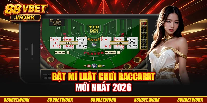 Bật mí luật chơi baccarat mới nhất 2026